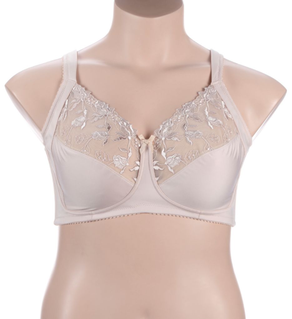 Dreamy Comfort Wirefree Half Cup Lace Bra-fs