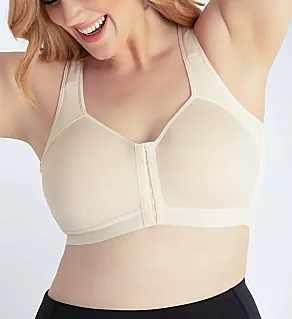 Lillian Front Close Posture Back Wireless Bra Whisper Nude 40B