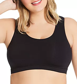 Olivia Wirefree Posture Back Bra Black 2X