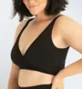 Leading Lady Charlene Crossover Mesh Trim Wireless Bralette 5511