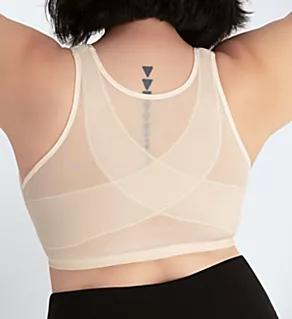 Nora Lace Front Close Posture Back Bra Whisper Nude 40A