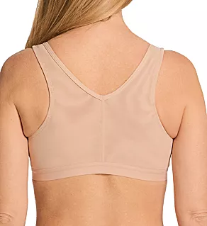 Zoey Wireless Mesh Front Closure Bra Sand 44A/B