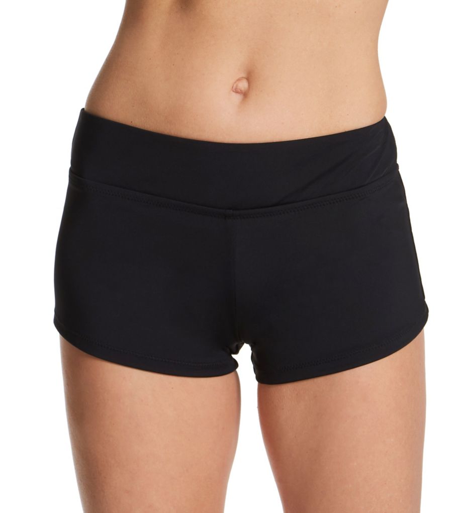 Leilani Solids Beach Short Swim Bottom E720054 - Image 1