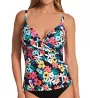 Leilani Waikiki Garden Gemini Tankini Swim Top J720270 - Image 1