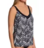 Leilani Kalahari Bora Bora Scoop Tankini Swim Top J720564 - Image 1