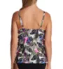 Leilani Royal Palm Gemini Tiered Tankini Swim Top J721731 - Image 2