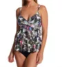 Leilani Royal Palm Gemini Tiered Tankini Swim Top J721731 - Image 3