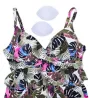 Leilani Royal Palm Gemini Tiered Tankini Swim Top J721731 - Image 4