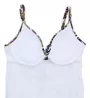 Leilani Royal Palm Gemini Tiered Tankini Swim Top J721731 - Image 5