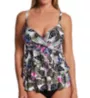 Leilani Royal Palm Gemini Tiered Tankini Swim Top J721731 - Image 1