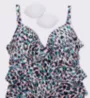 Leilani Free Spirited Gemini Tiered Tankini Top L720831 - Image 5