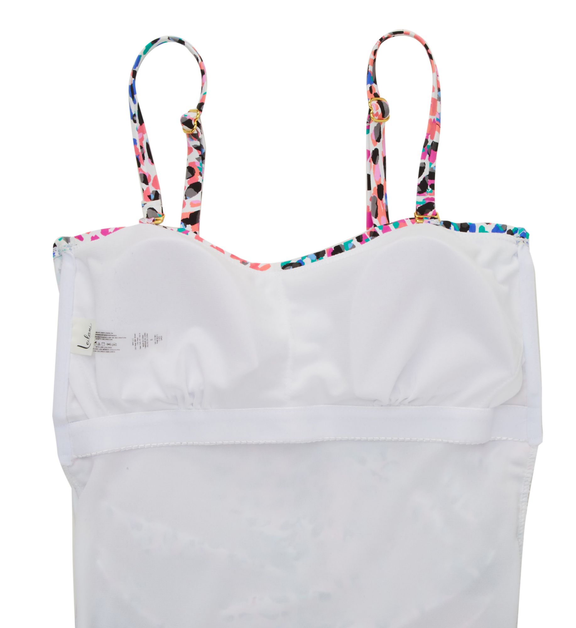 Leilani Jungle Safari Bimini Bandini Swim Top L721561 - Image 5