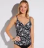 Leilani Poolside Paisley Gemini Tankini Swim Top L721770 - Image 1