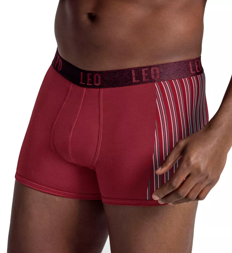 Perfect Flex Fit Breathable Wicking Trunk Wine M
