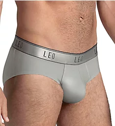 Ultra Light Perfect Fit Wicking Microfiber Brief Light Grey S