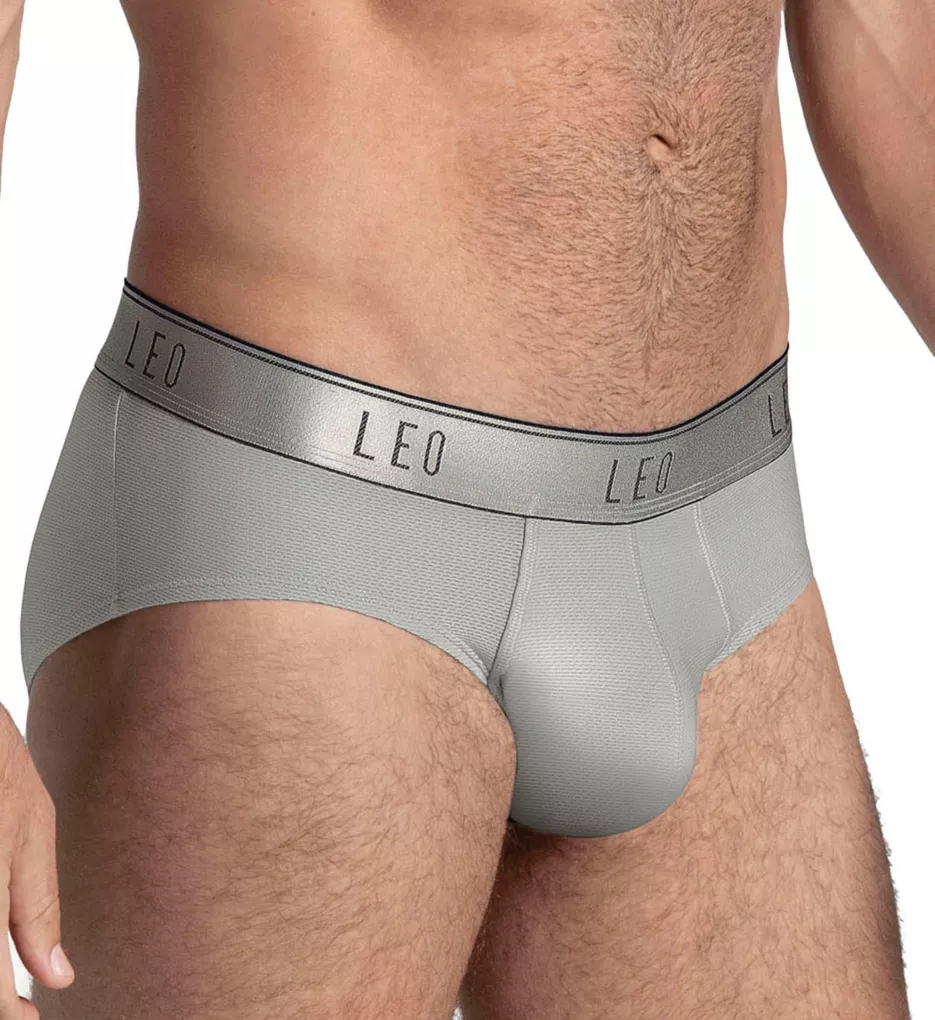Ultra Light Perfect Fit Wicking Microfiber Brief Light Grey S