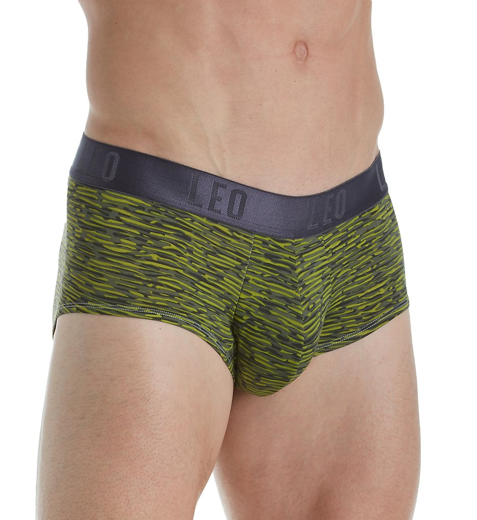 Leo 033296 High Performance Advanced Comfort Briefs (Green)