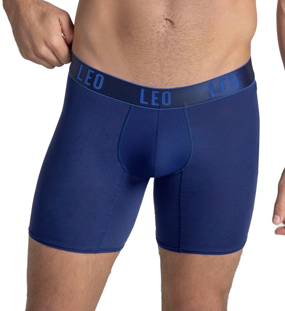 Long Athletic Boxer Brief with Side Pocket by Leo
