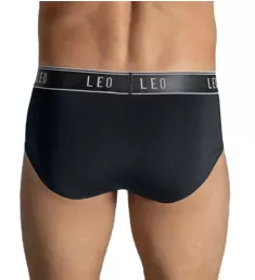 Daily Frontal Ergonomic Microfiber Brief Black XL