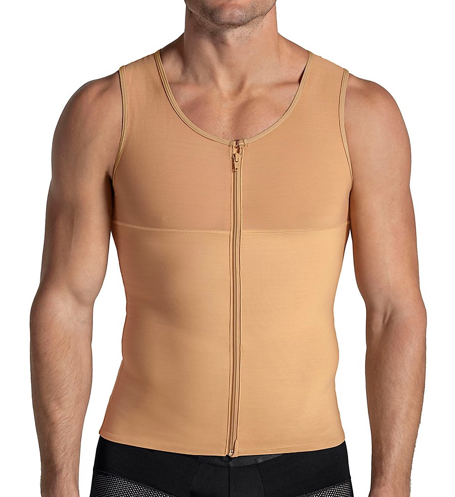 Leo 035000 Extra Firm Control Torso Toner Body Shaper for Men (Nude)