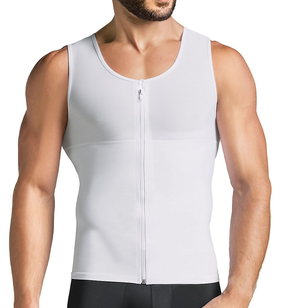 Leo 035000 Extra Firm Control Torso Toner Body Shaper for Men (White)