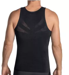 Crew Neck Seamless Control Tank Black XL