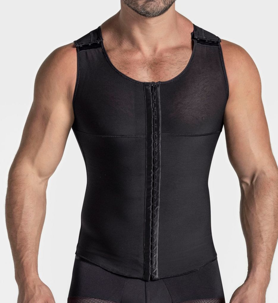 Firm Compression Front Hook Vest w/ Back Support-gs