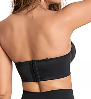 Strapless Longline Slimming Push-Up Bra Black 34B