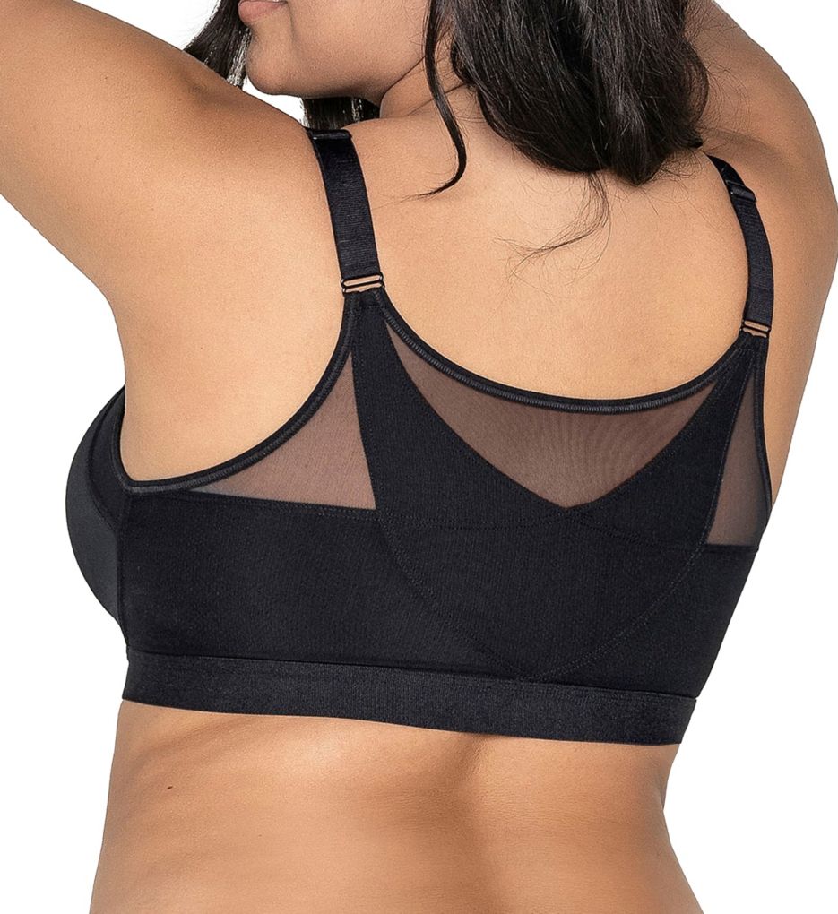 Leonisa Posture Corrector Back Support Contour Cup Bra Black 38D  - Image 2
