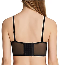 Milan Sheer Lace Bustier Bralette with Underwire