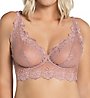 Leonisa Milan Sheer Lace Bustier Bralette with Underwire
