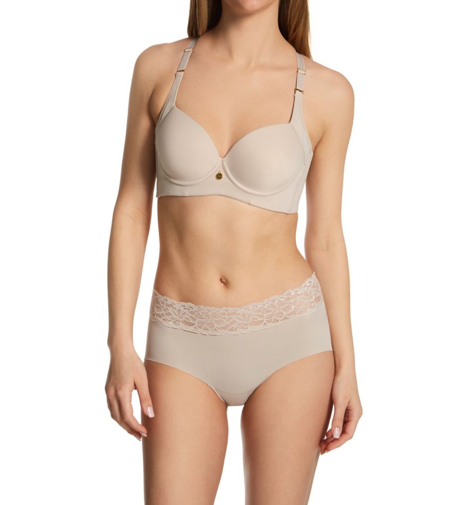  Leonisa Back Smoothing Bra Full Coverage Underwire Support