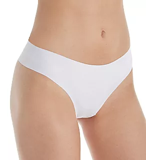 No Ride-Up Seamless Thong White S