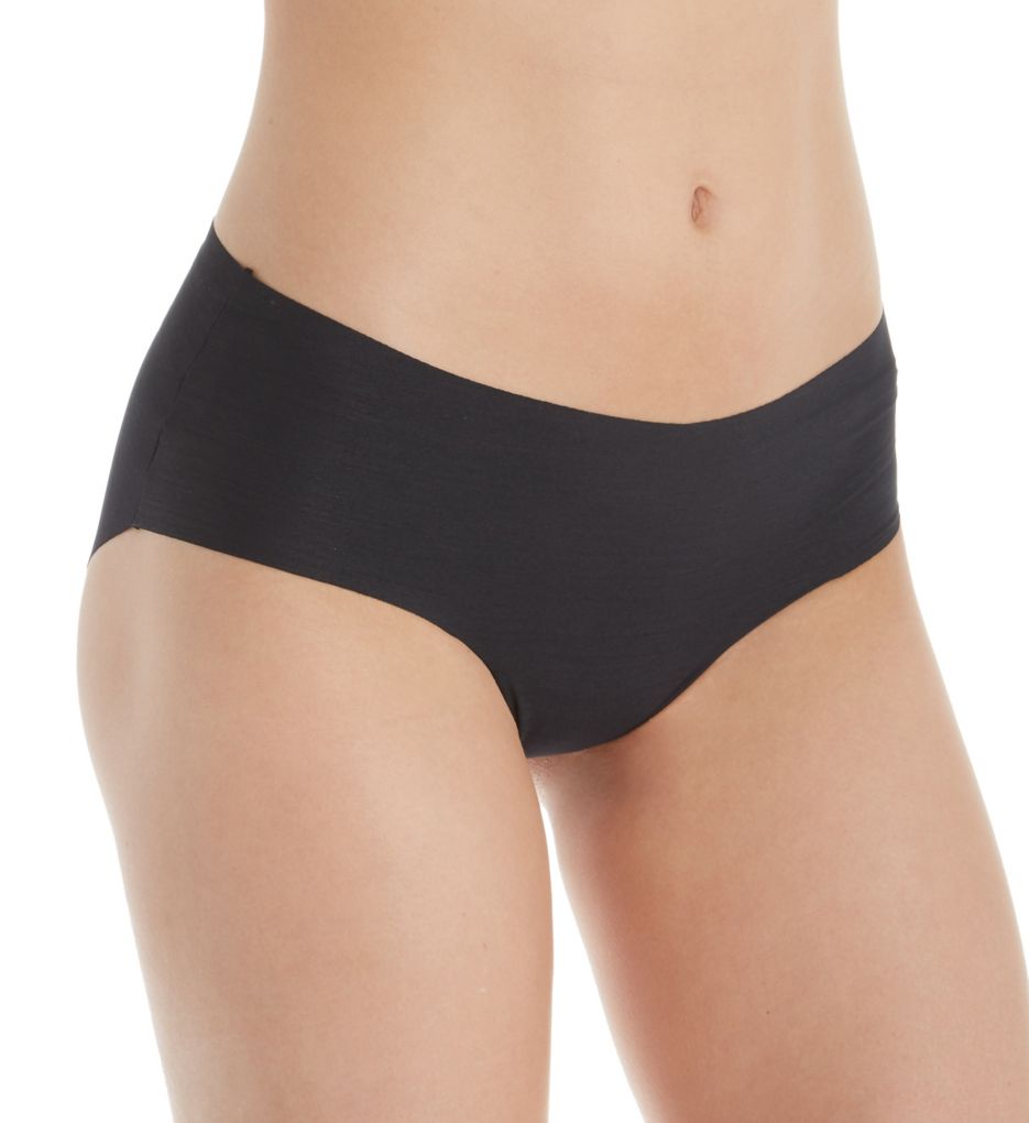 Leonisa No Ride-Up Seamless Thong Panty - Black L