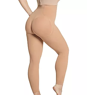 Invisible Body Shaper with Leg Compression Soft Natural 3X