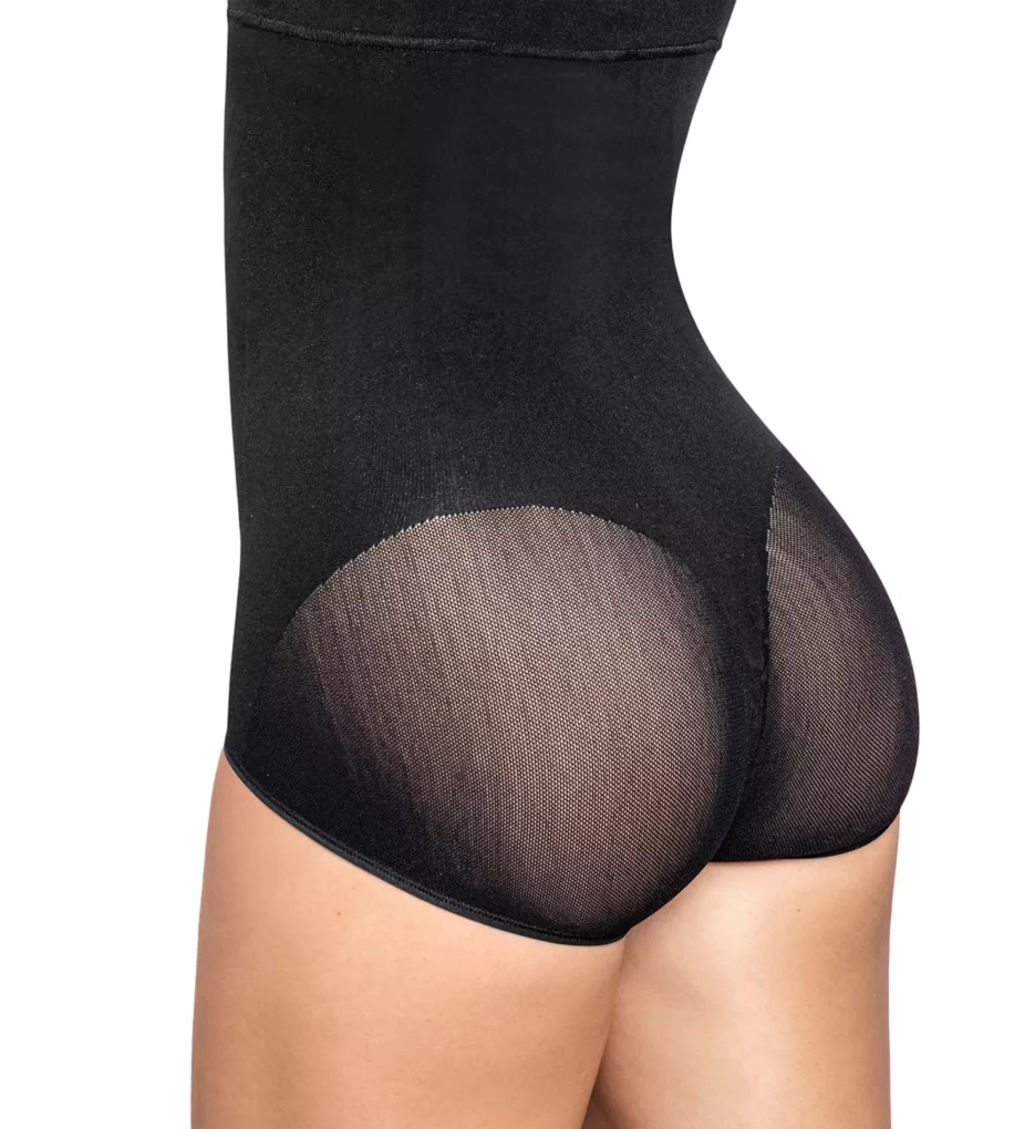 LEONISA Women's SkinFuse Slimming Camisole Slip 015797 BLACK SMALL