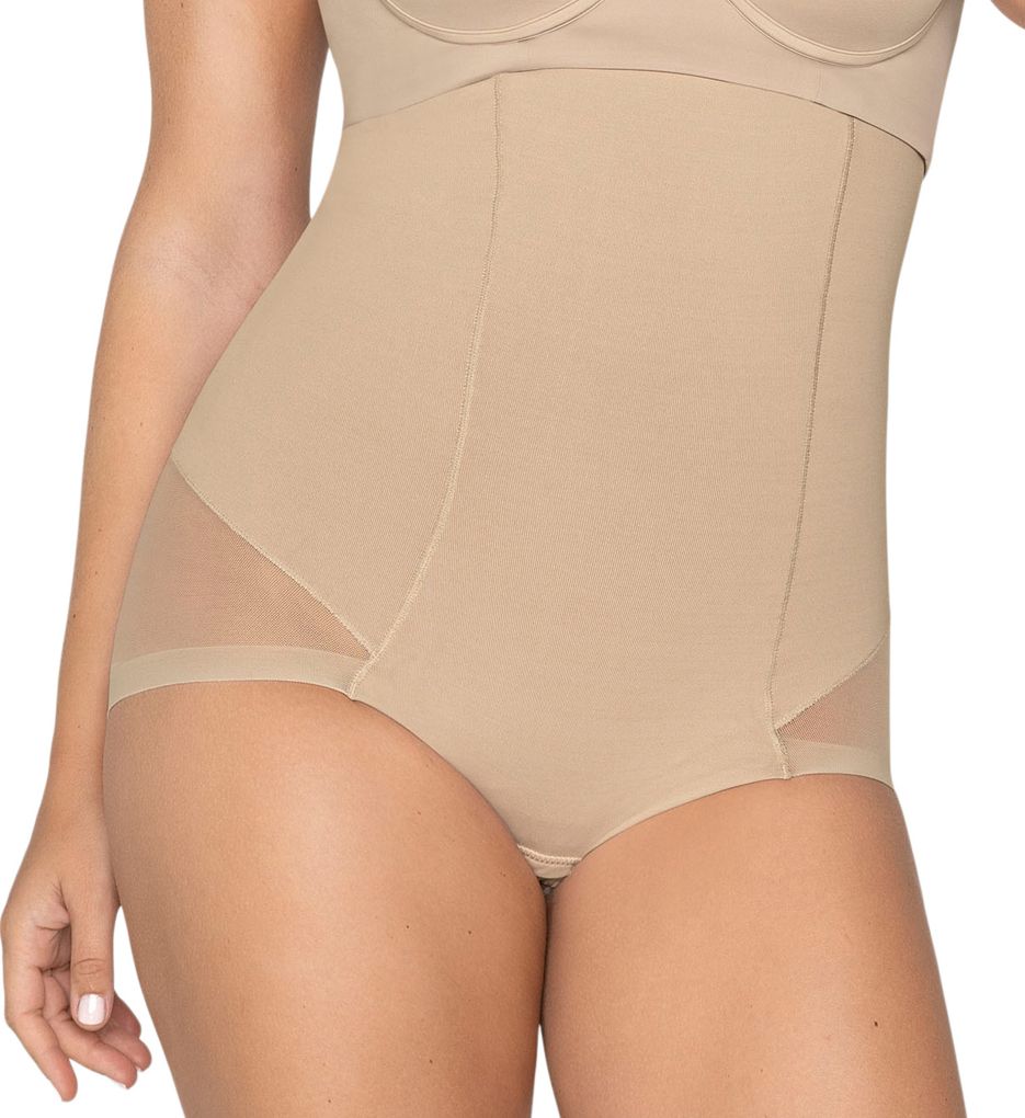 Women's Leonisa 012688 Magic Benefit Padded Butt Lift Panty (Nude L) 