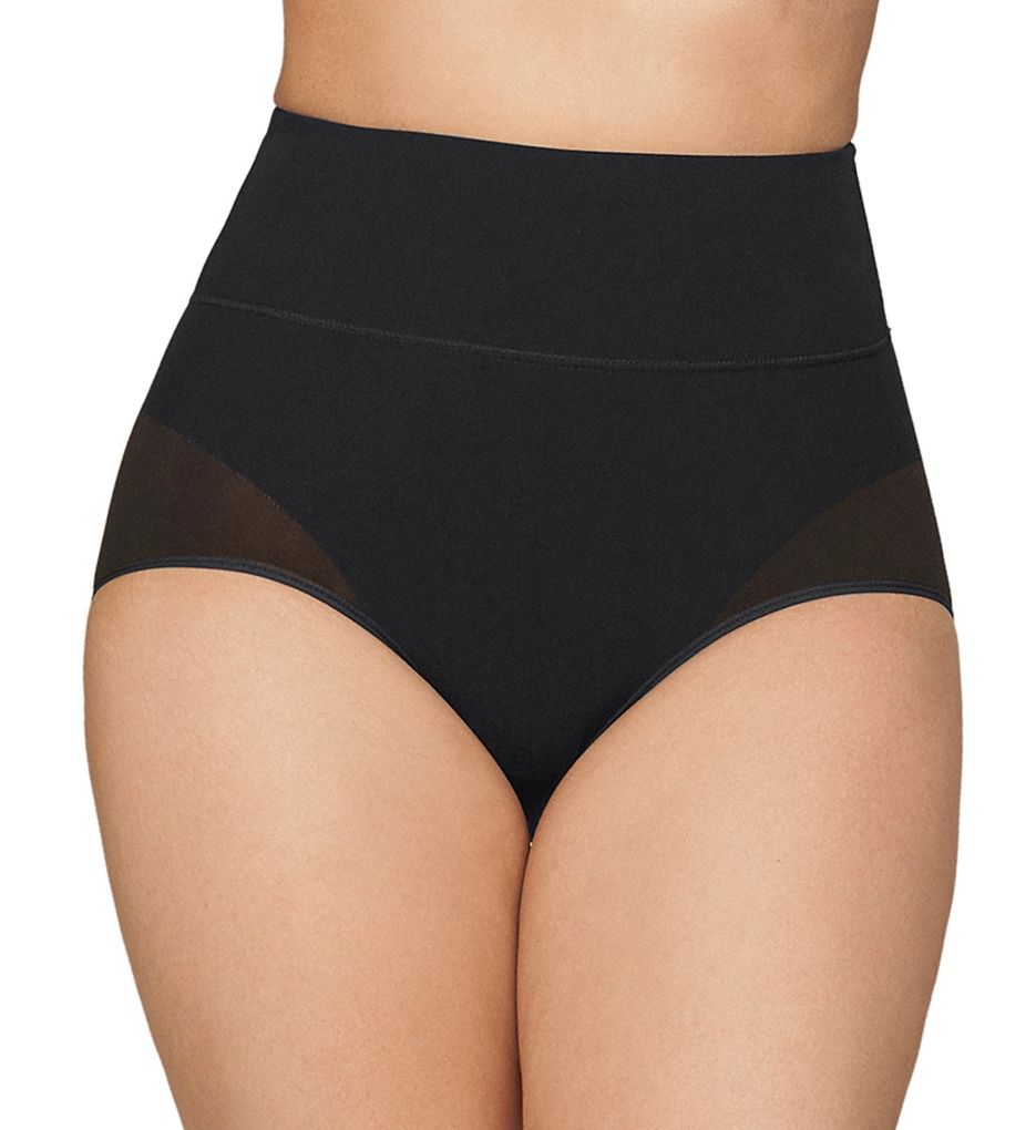 Leonisa : Leonisa 012841 Hi-Waist Control Panty (Black S)