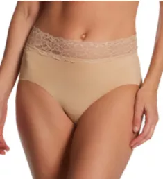 Ultra Light Lace Trim Hipster Panty