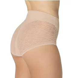 High-Waisted Sheer Lace Shaper Panty