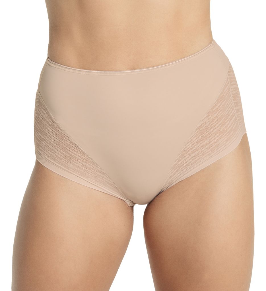 Leonisa - High-Waisted Sheer Lace Shaper Panty