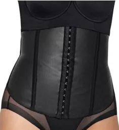 Instantly Slimmer Latex Waist Cincher Black S