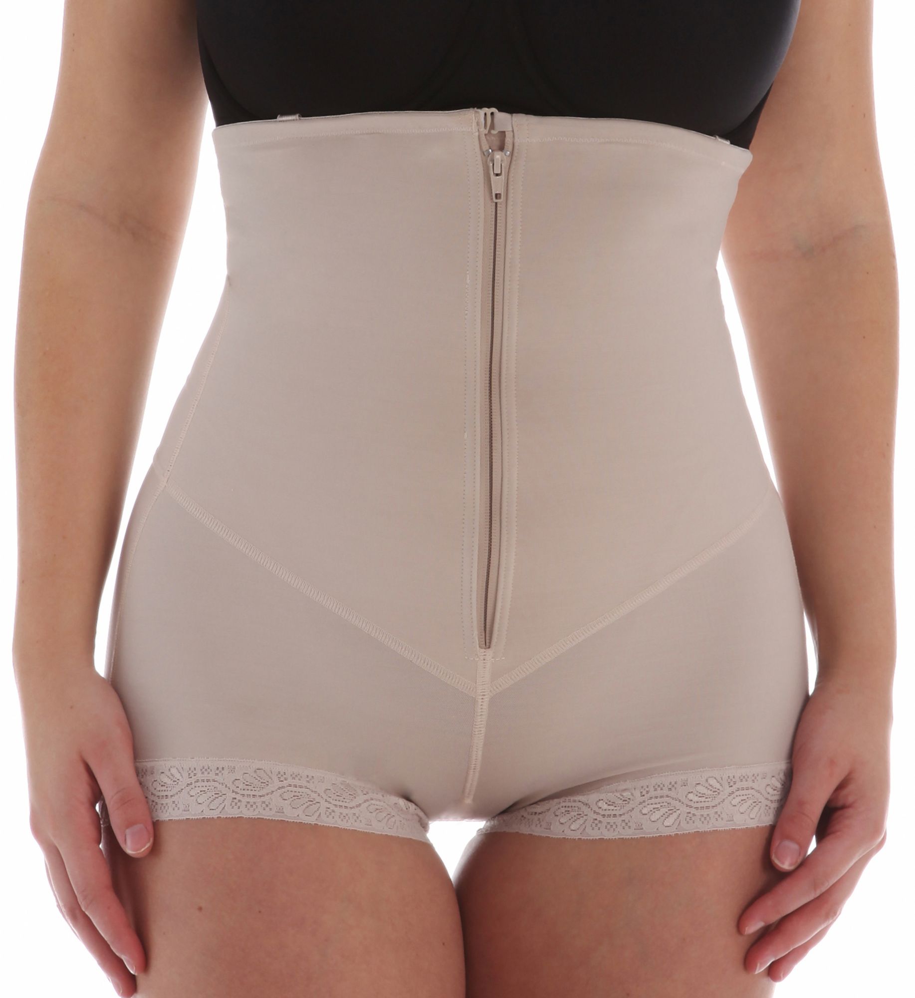 Leonisa PowerSlim Compression Tummy Trimmer Shaper Short 018472 - Image 1