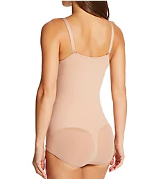 Invisible Bodysuit Shaper with Comfy Compression Medium Brown S