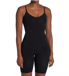 Full Coverage Seamless Smoothing Bodysuit Black S