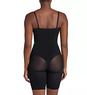 Full Coverage Seamless Smoothing Bodysuit Black S