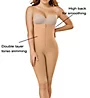 Leonisa PowerSlim Open Bust Knee-Length Body Shaper 018674N - Image 8