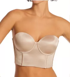 Strapless Contouring Bustier Bra Nude 34B