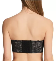 Lace 360 Strapless Longline Contour Lace Bra Black 34B