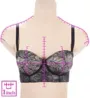 Leonisa Lace 360 Strapless Longline Contour Lace Bra 11911N - Image 3